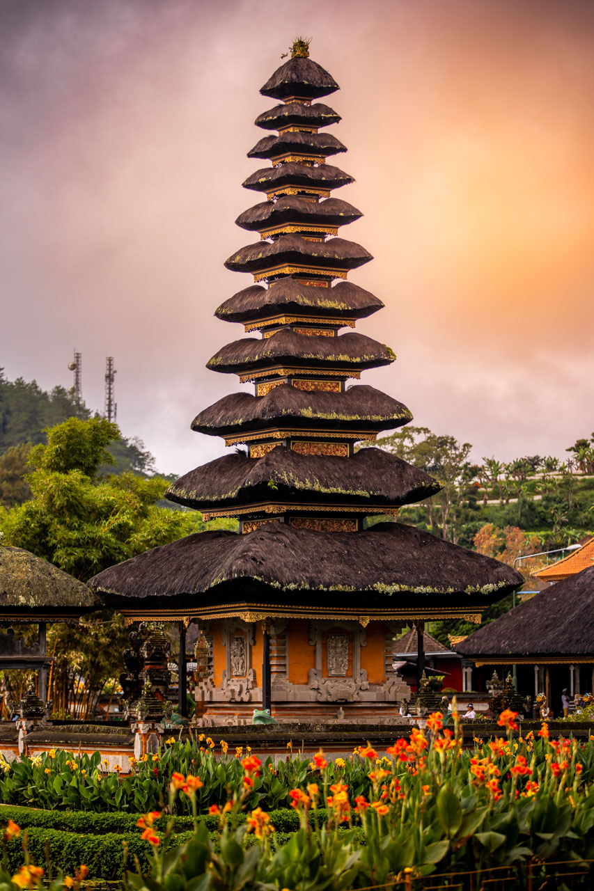 Ulun Danu Beratan Tempel in Bali