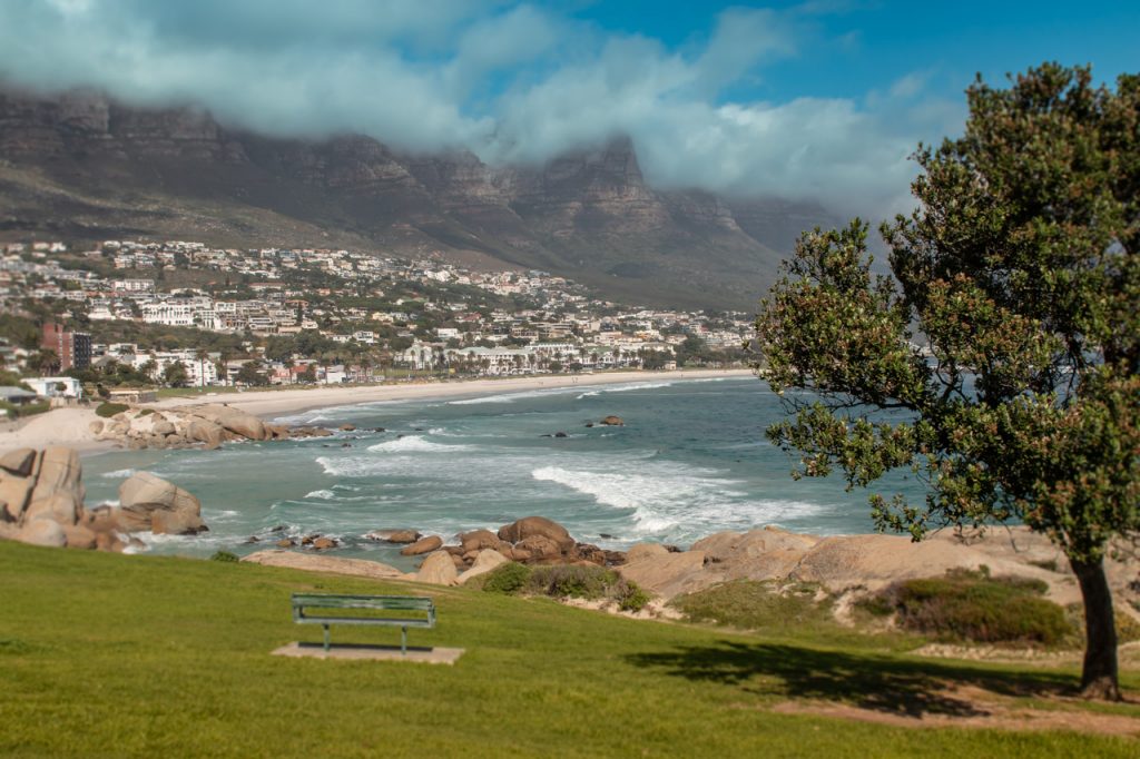 South Africa coast beach