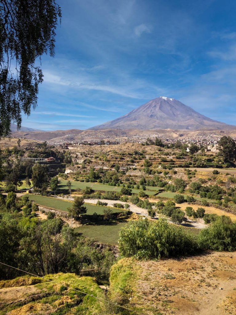 Vulkan i Arequipa, Peru