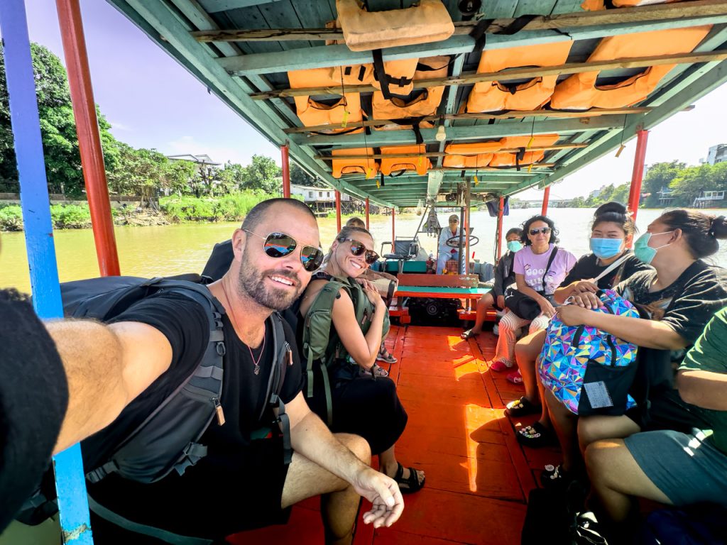 River boat in Ayutthaya