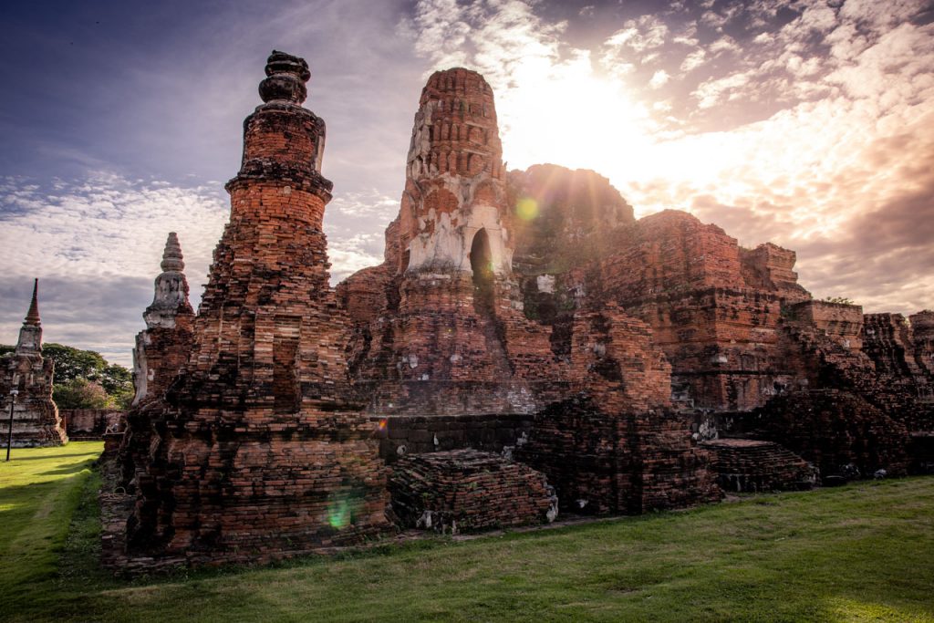 Templer i Ayutthaya