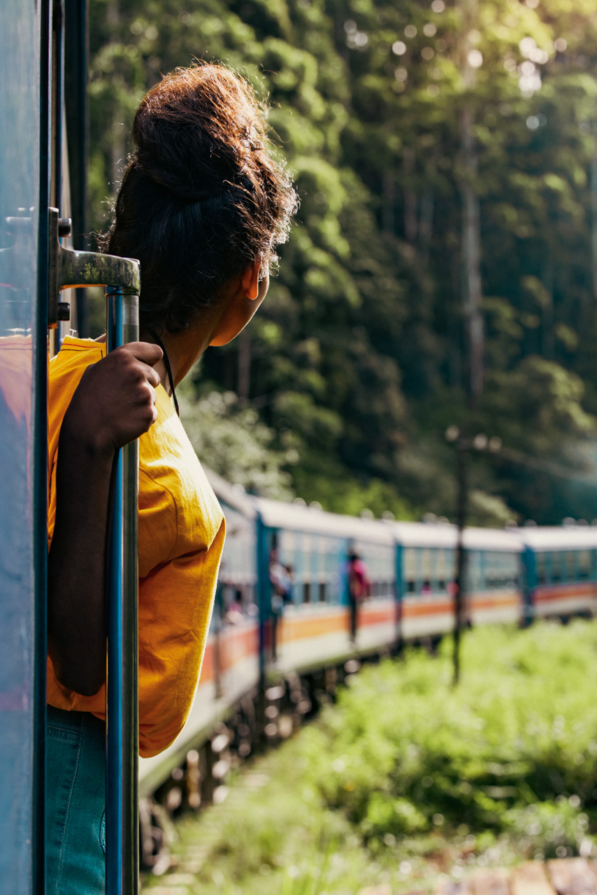 Train journey in Sri Lanka_Travel Photography