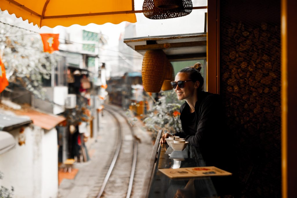Cafe Hanoi Train Street